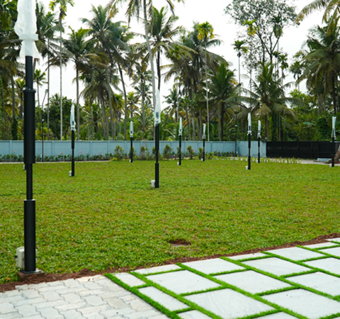 Open-air wedding venue Kochi